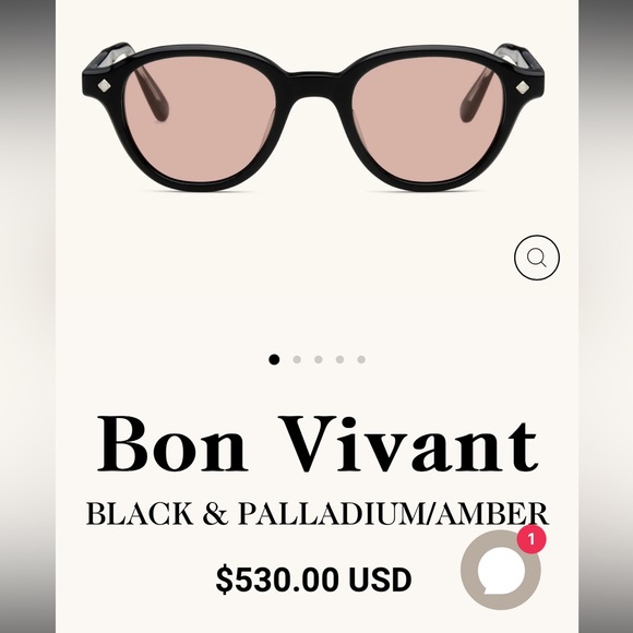 LUNETTERIE GÉNÉRALE Red Bon Vivant - Picture 4 of 11